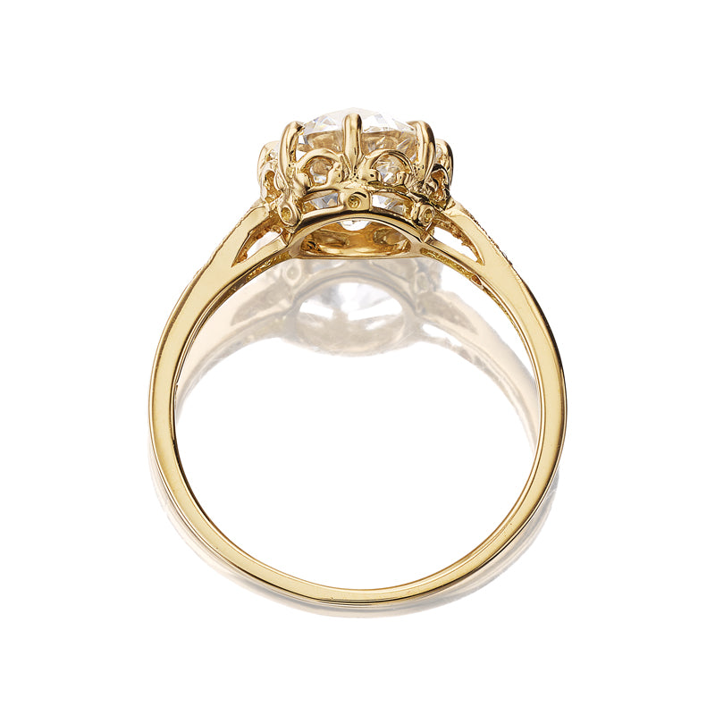 2-3 Carats vintage engagement ring