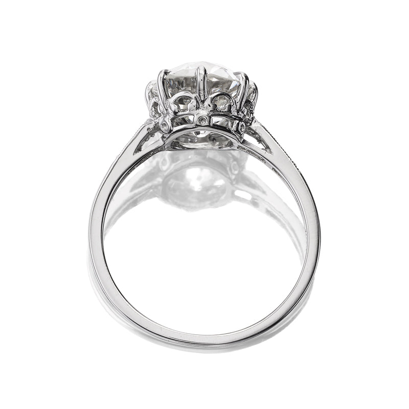 3-4 Carats vintage engagement ring