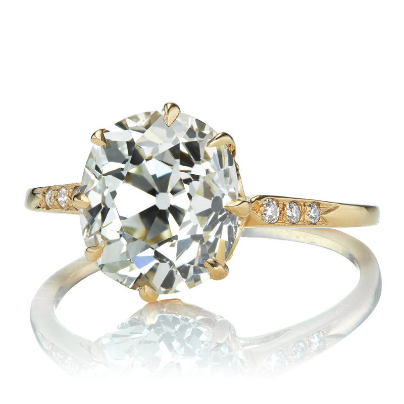 3.46ct Old Mine Cut Diamond diamond