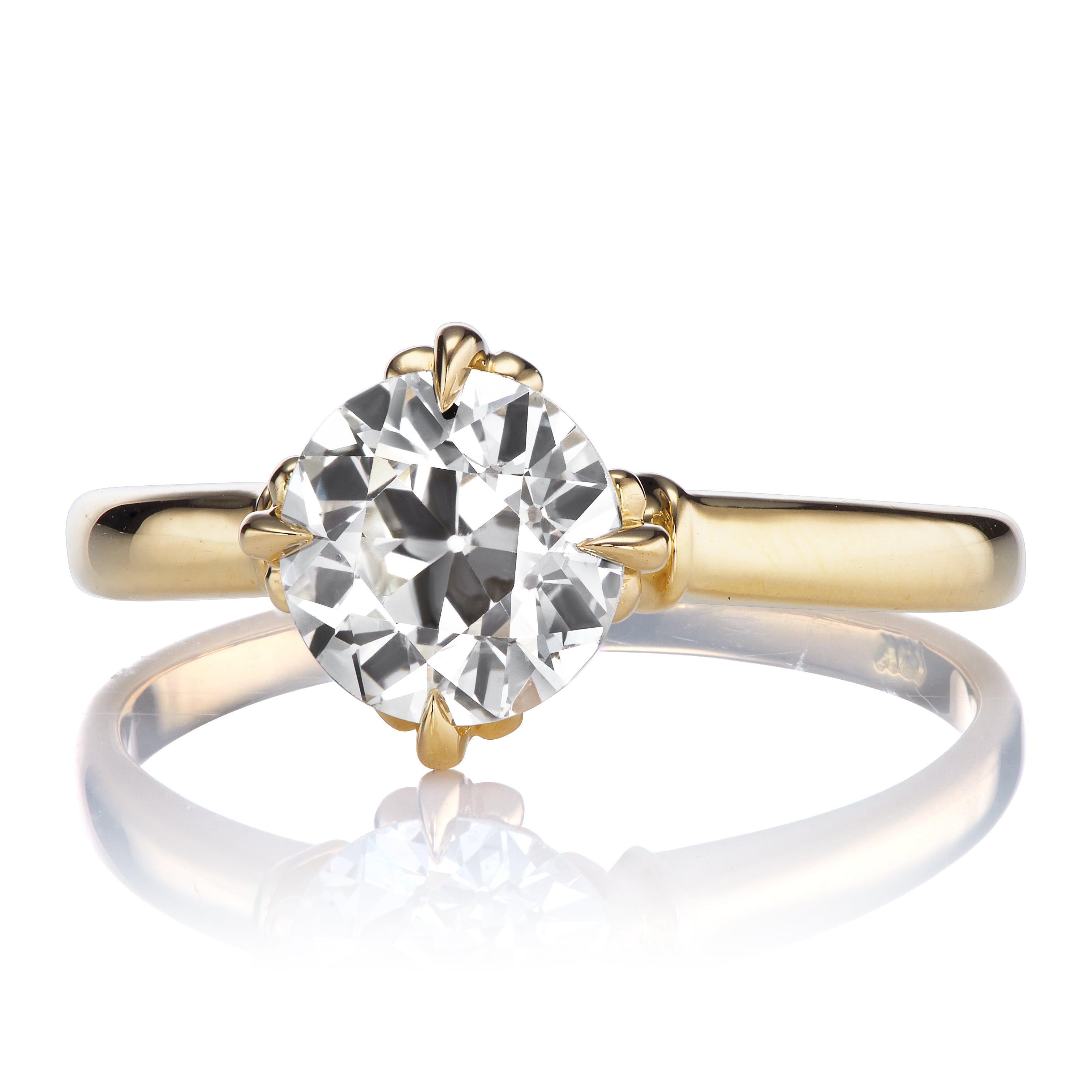 1.31ct Old European Cut Diamond diamond engagement ring