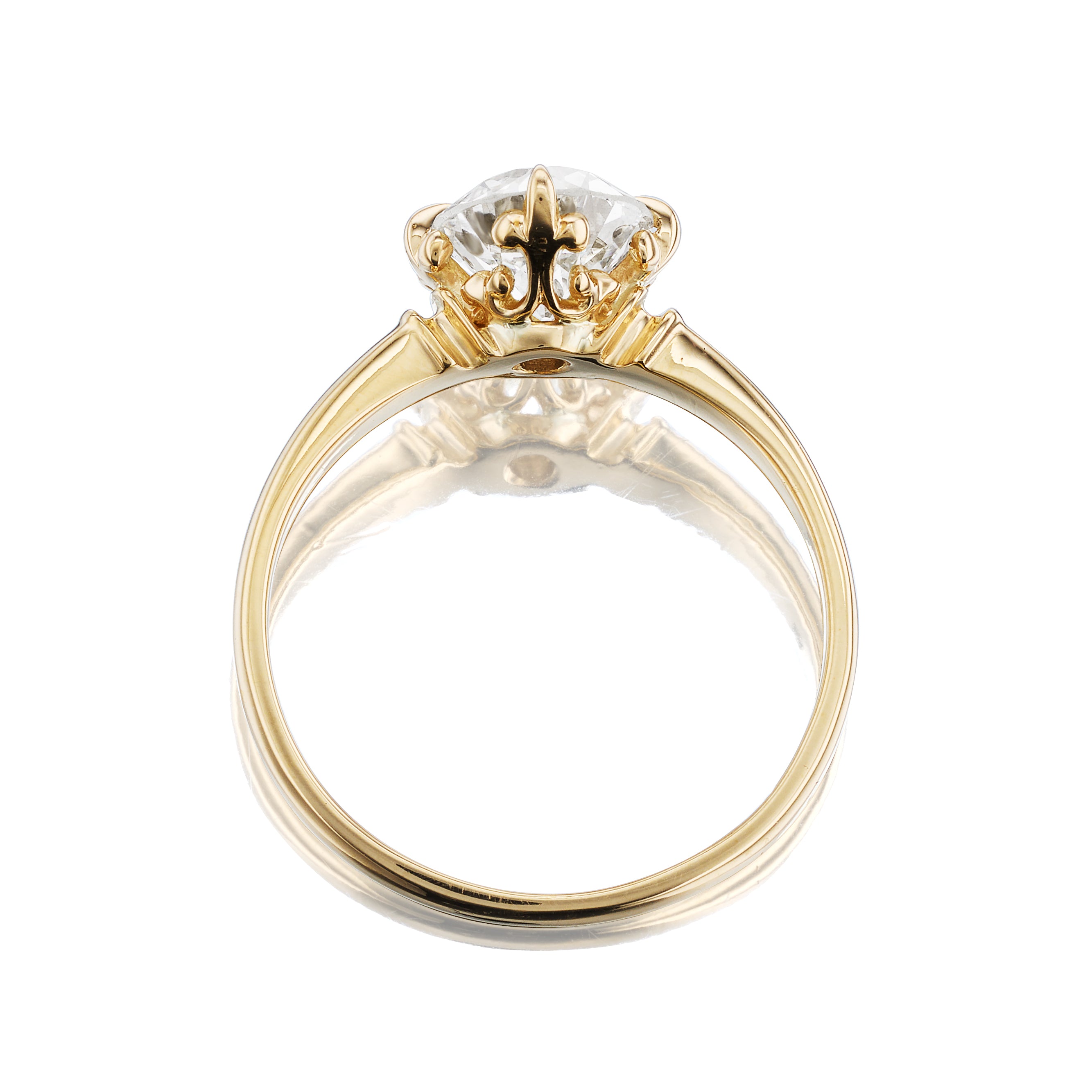 1-2 Carats vintage engagement ring