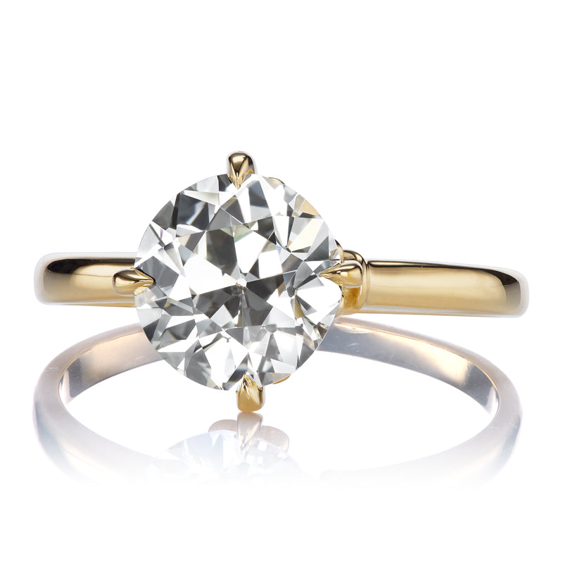 2.03ct Old European Cut Diamond diamond engagement ring