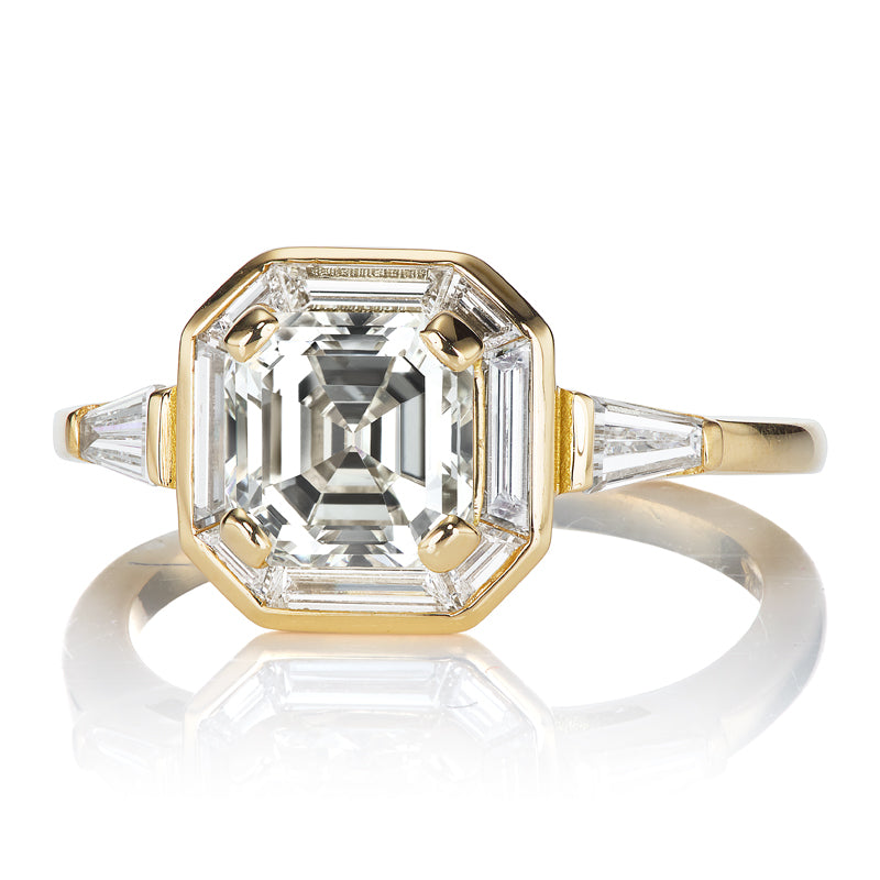 1.67ct asscher cut diamond diamond
