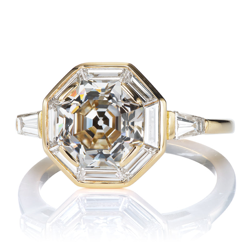 2-3 Carats vintage engagement ring