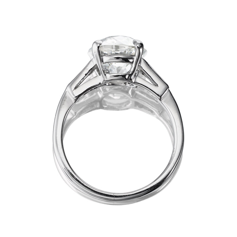 3-4 Carats vintage engagement ring