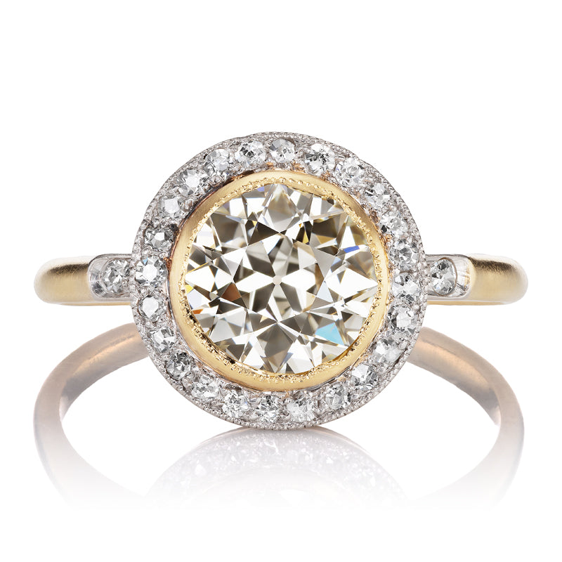 ANTIQUE diamond engagement ring