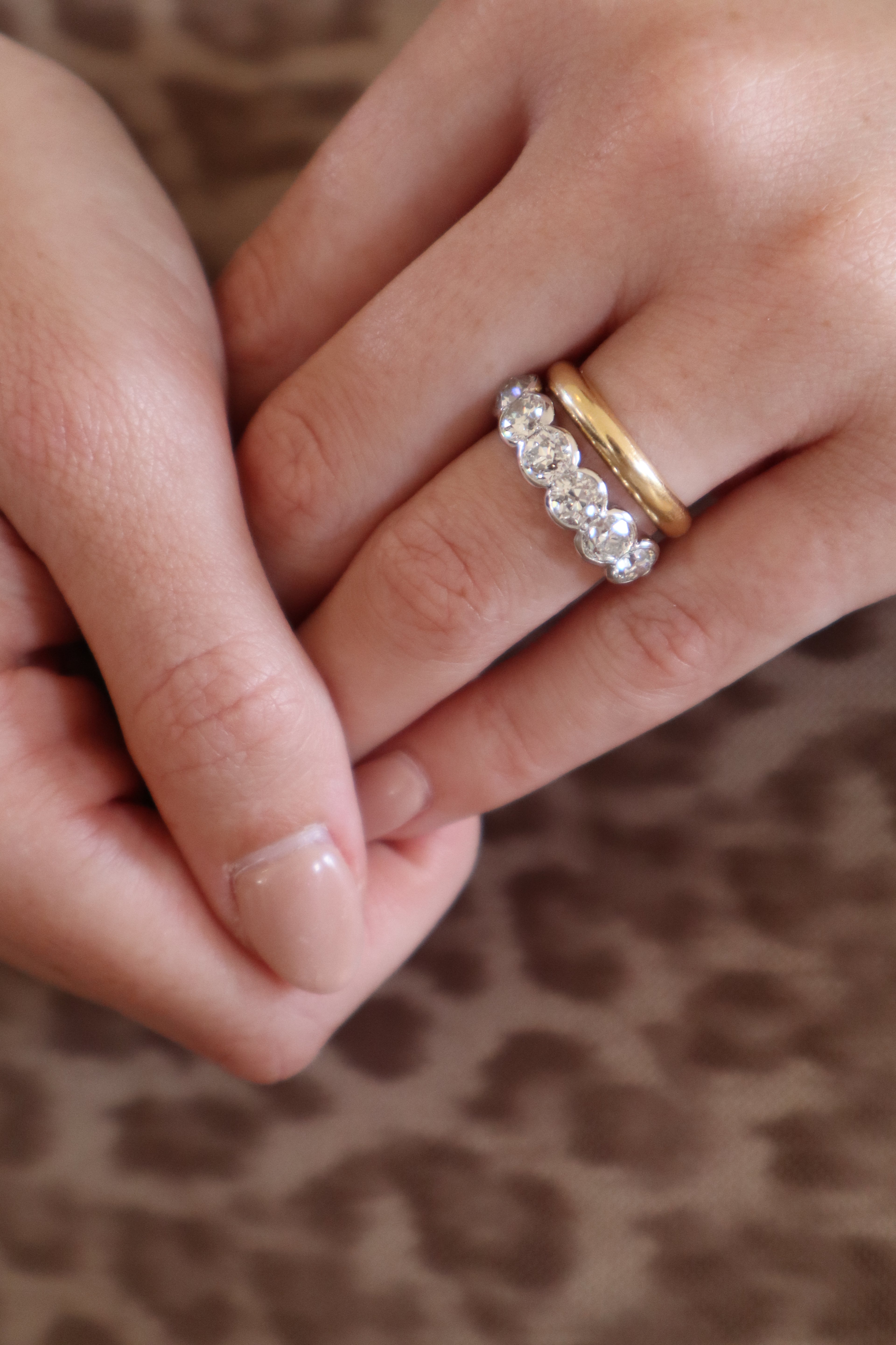 2-3 Carats vintage engagement ring