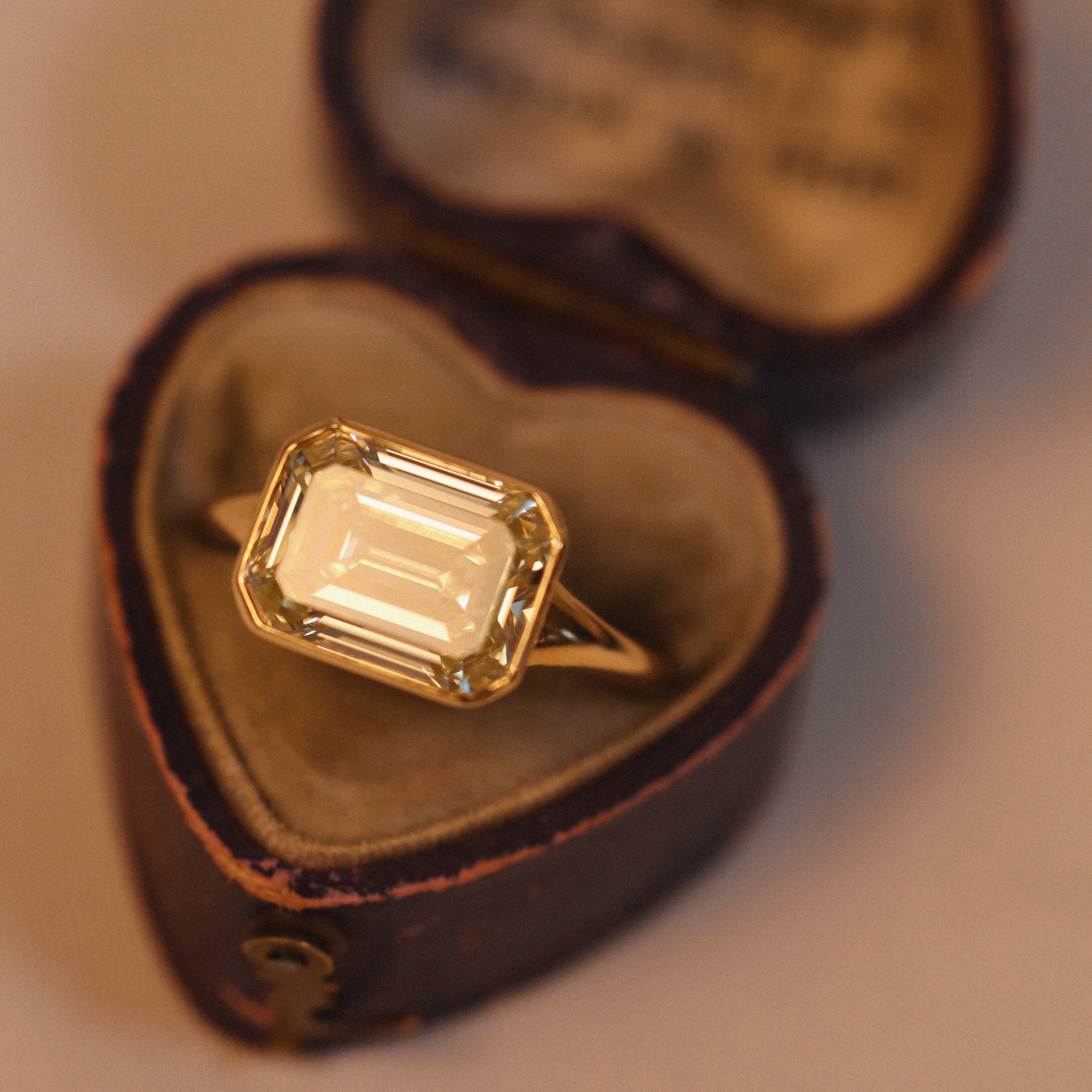AB MADE diamond engagement ring