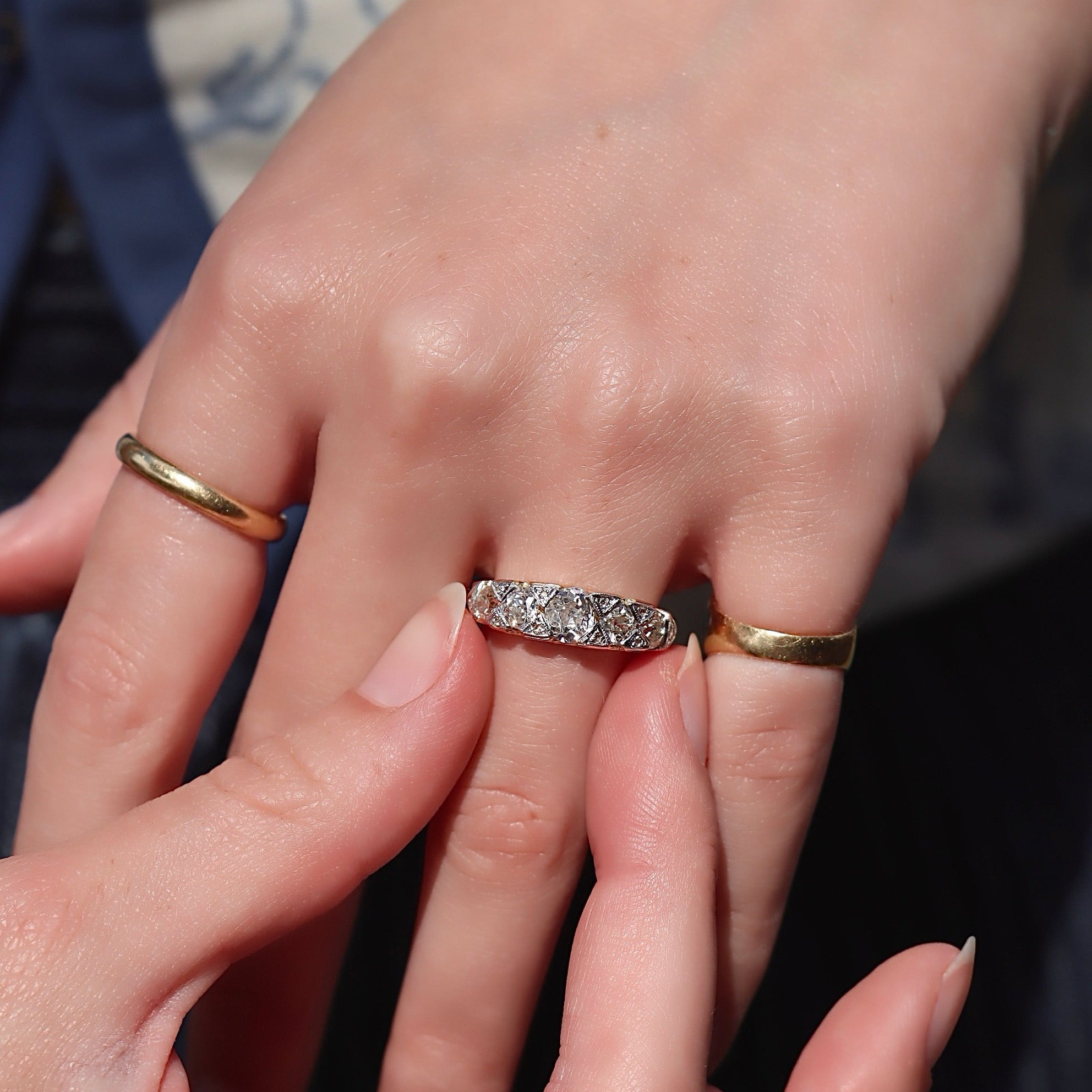 AB MADE diamond engagement ring