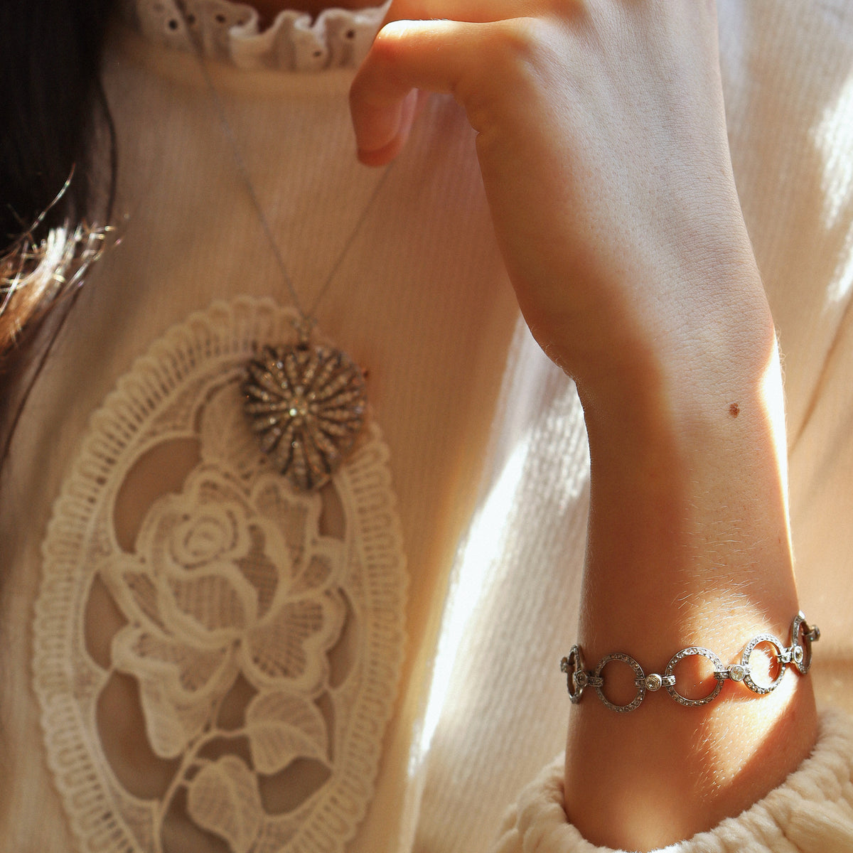 J-K-L color diamond Bracelets