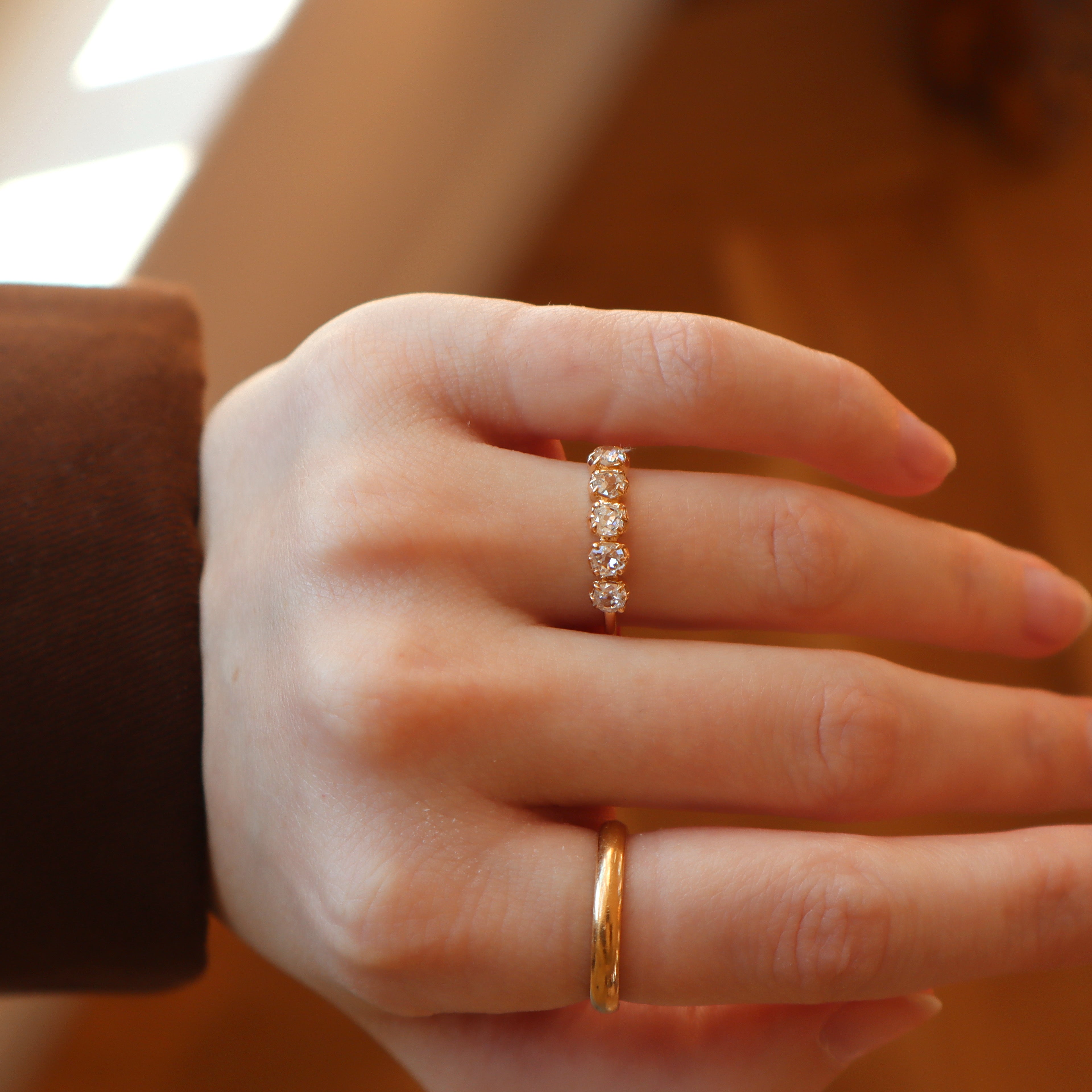 AB MADE diamond engagement ring