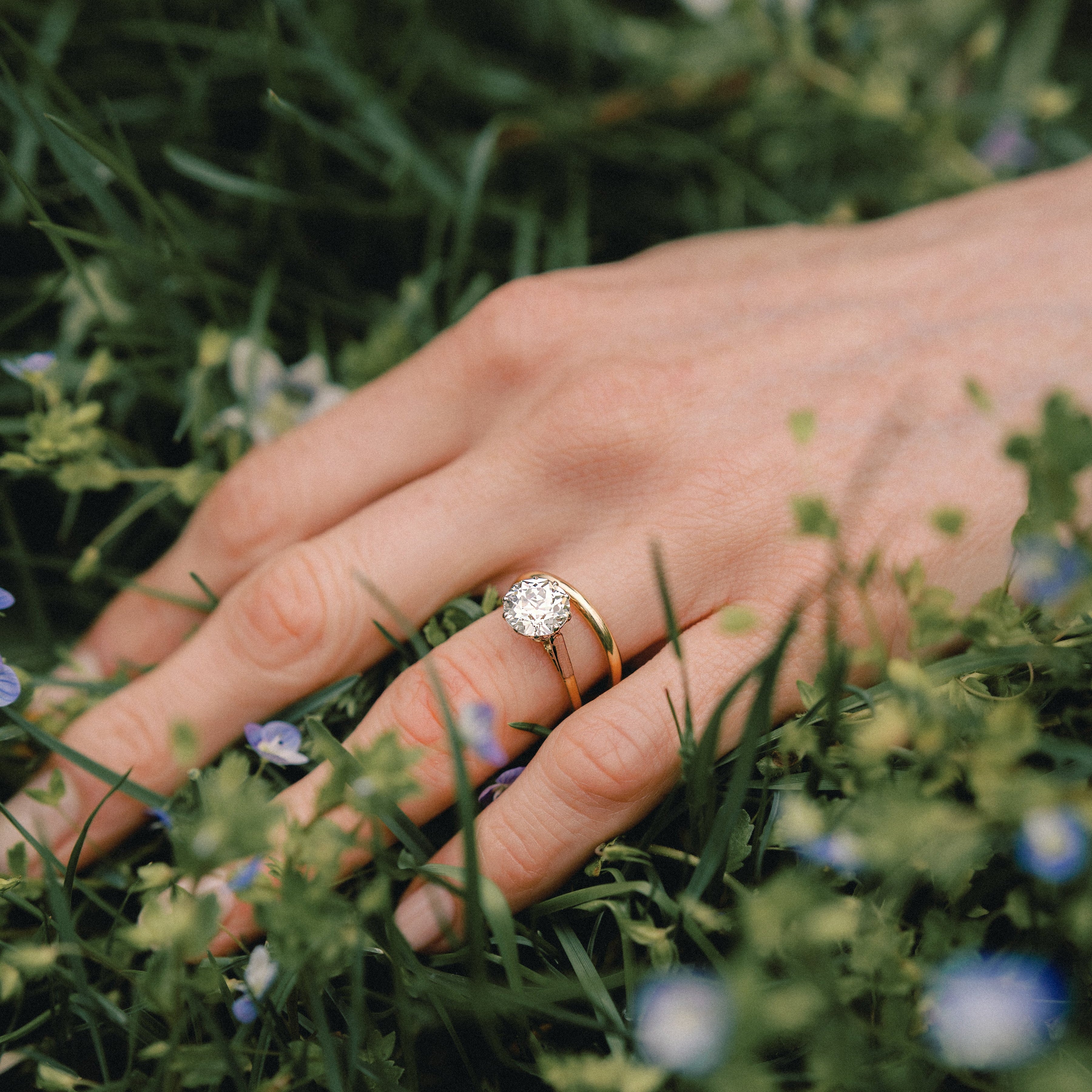 Tiffany & Co. diamond engagement ring