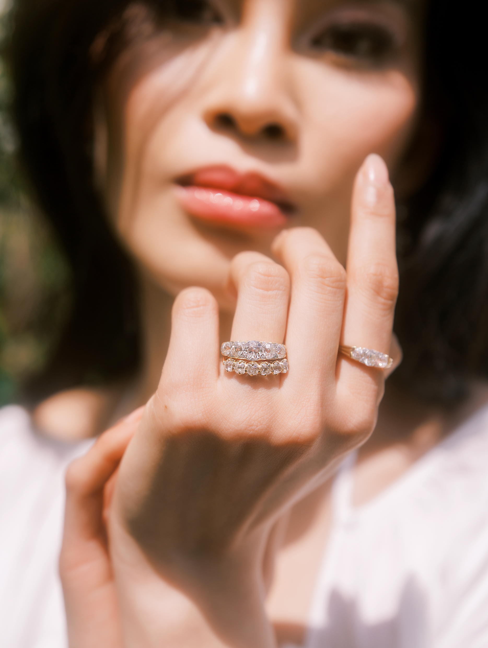 Old Mine cut diamond