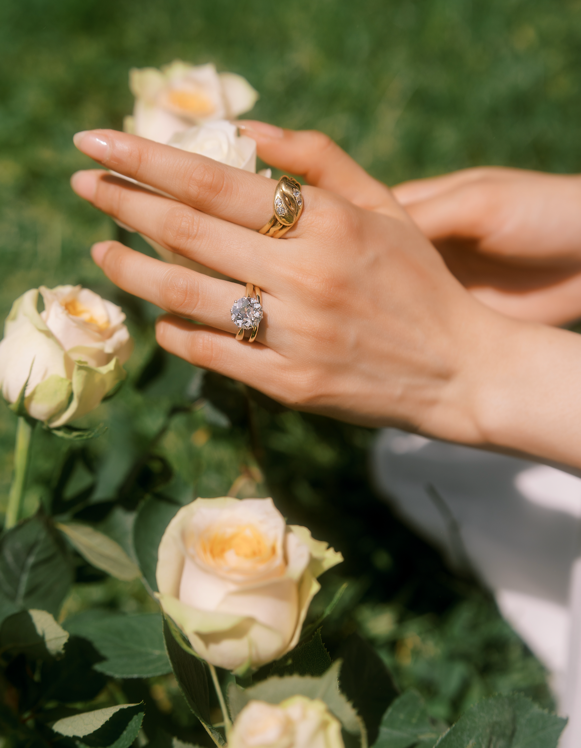 Old European cut diamond