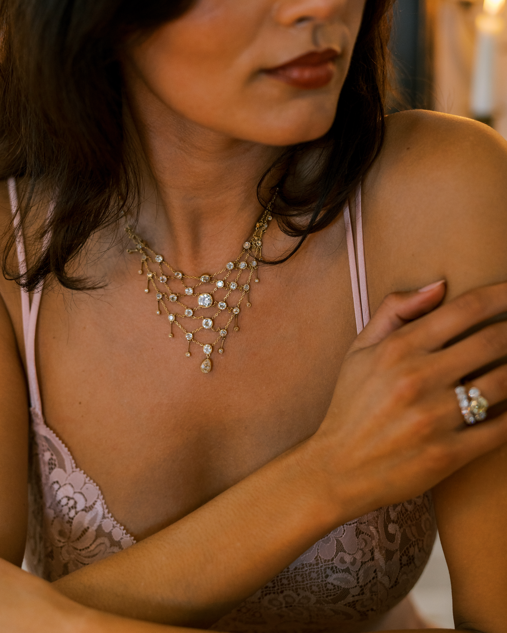 Antique Necklace diamond