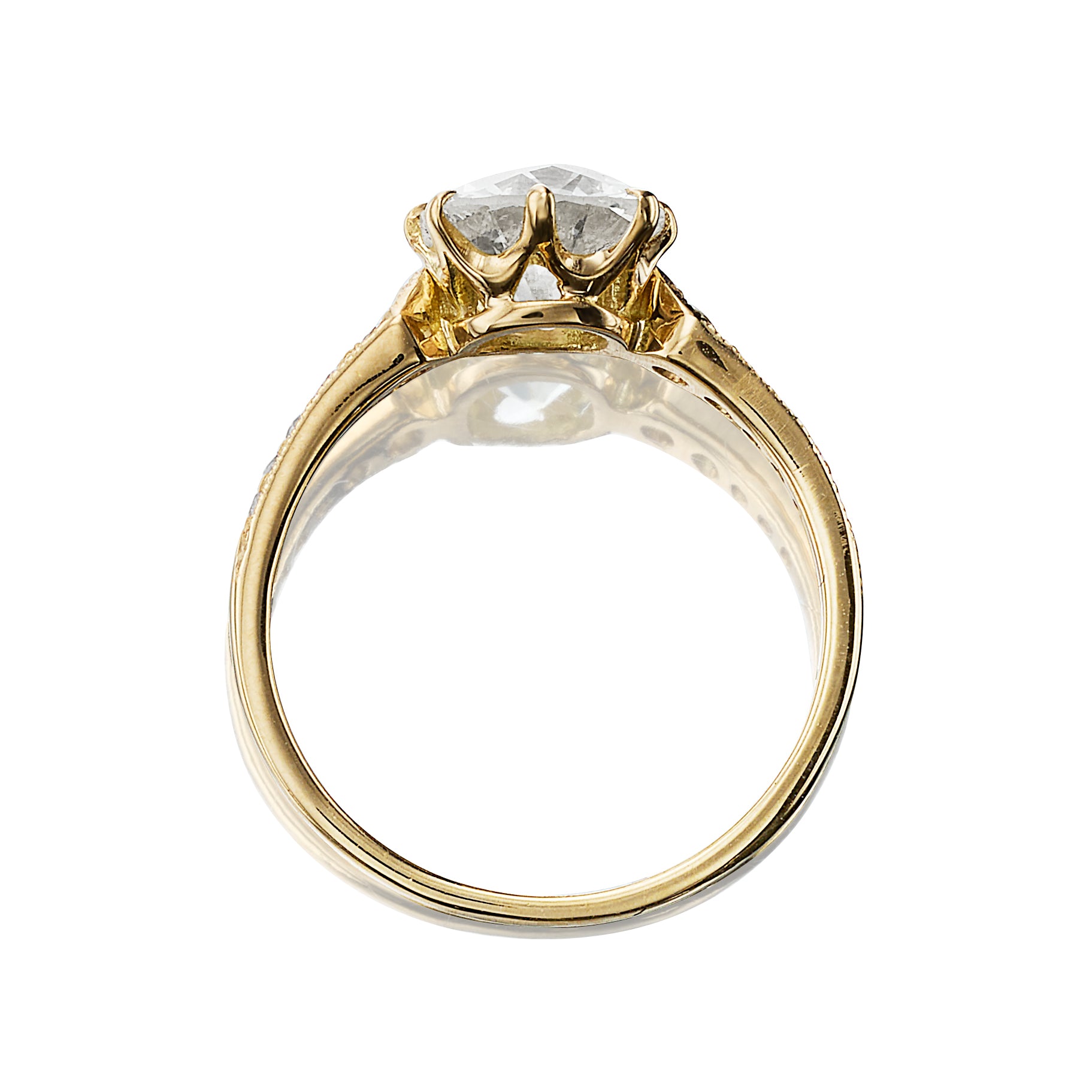 1-2 Carats vintage engagement ring