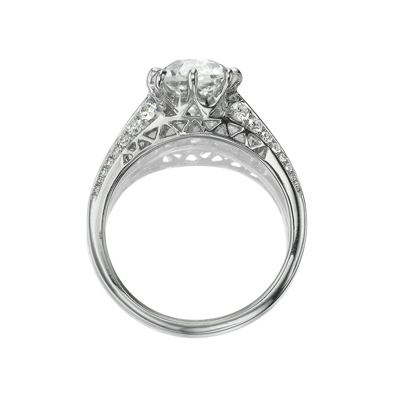 2-3 Carats vintage engagement ring