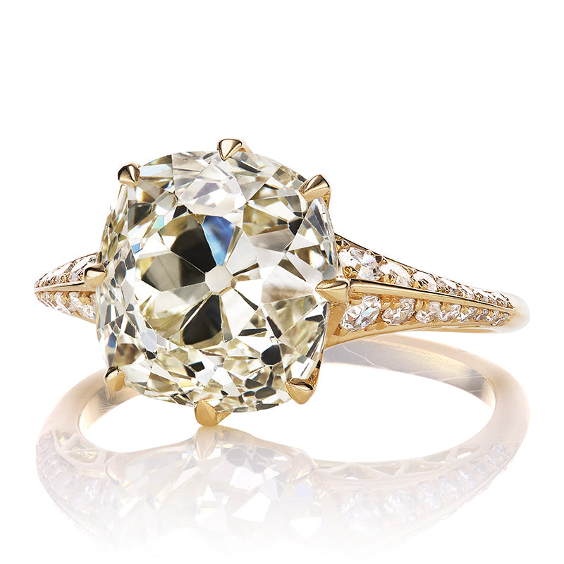 5.84ct Old Mine Cut Diamond diamond