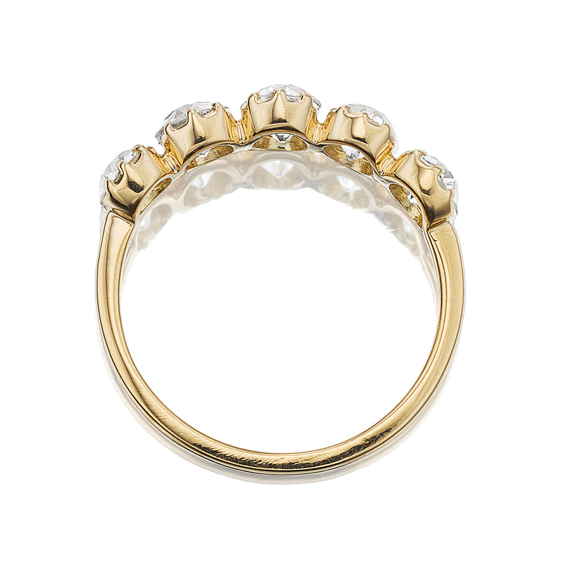 Diamond Half Hoop diamond