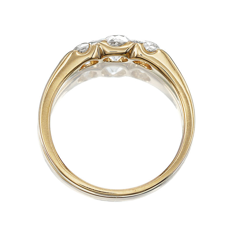 Mini Diamond Half Hoop diamond