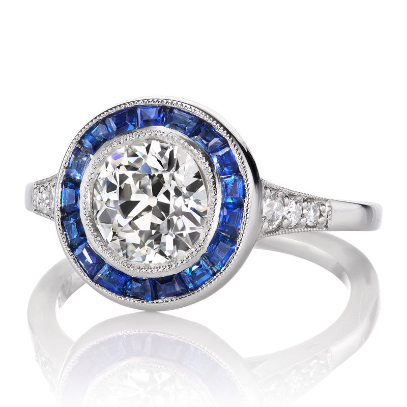 1.27ct Transitional Cut Diamond diamond with gemstone