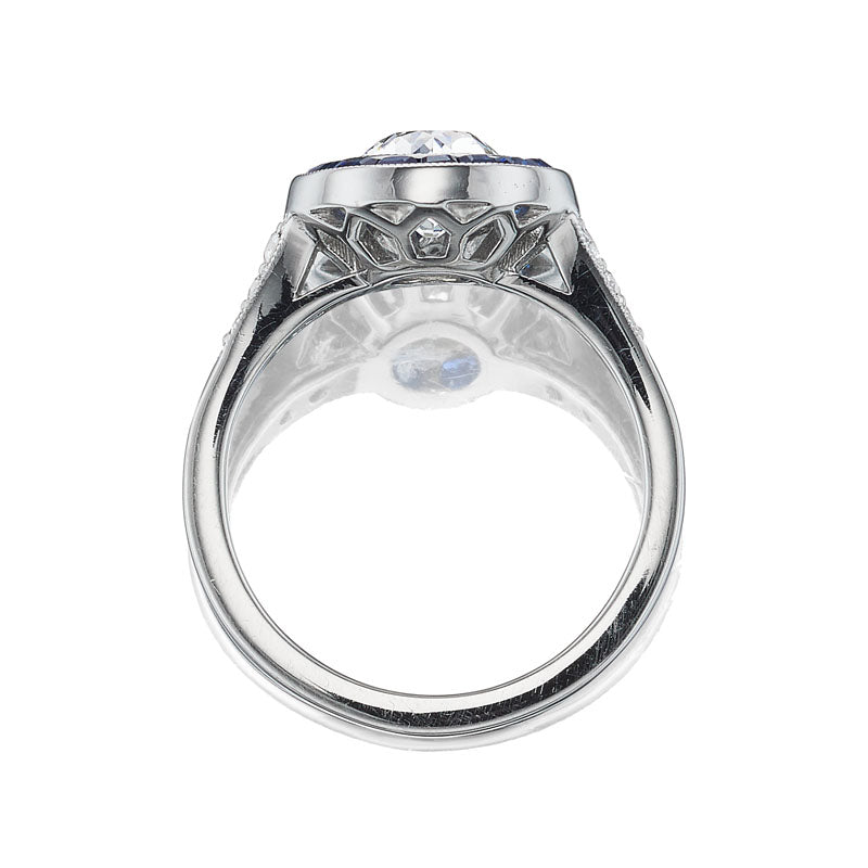 1-2 Carats gemstones vintage engagement ring