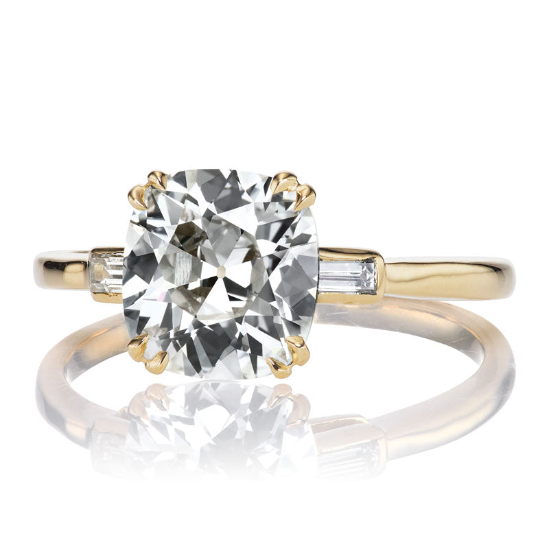 2.01ct old mine cut diamond diamond