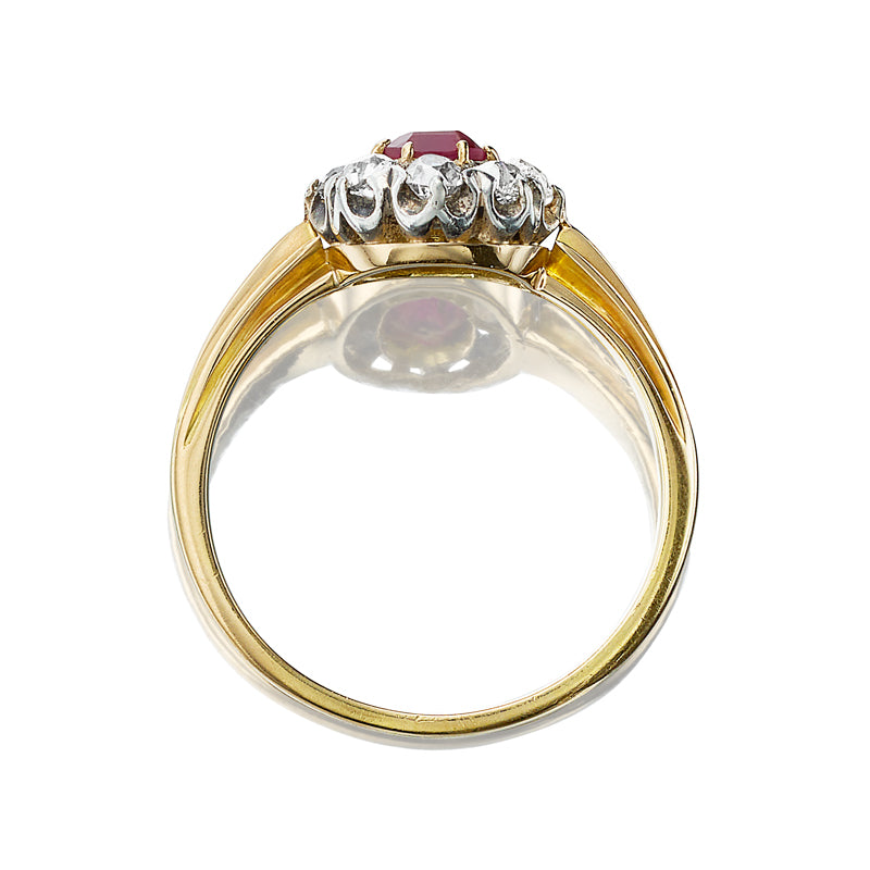 gemstones vintage engagement ring