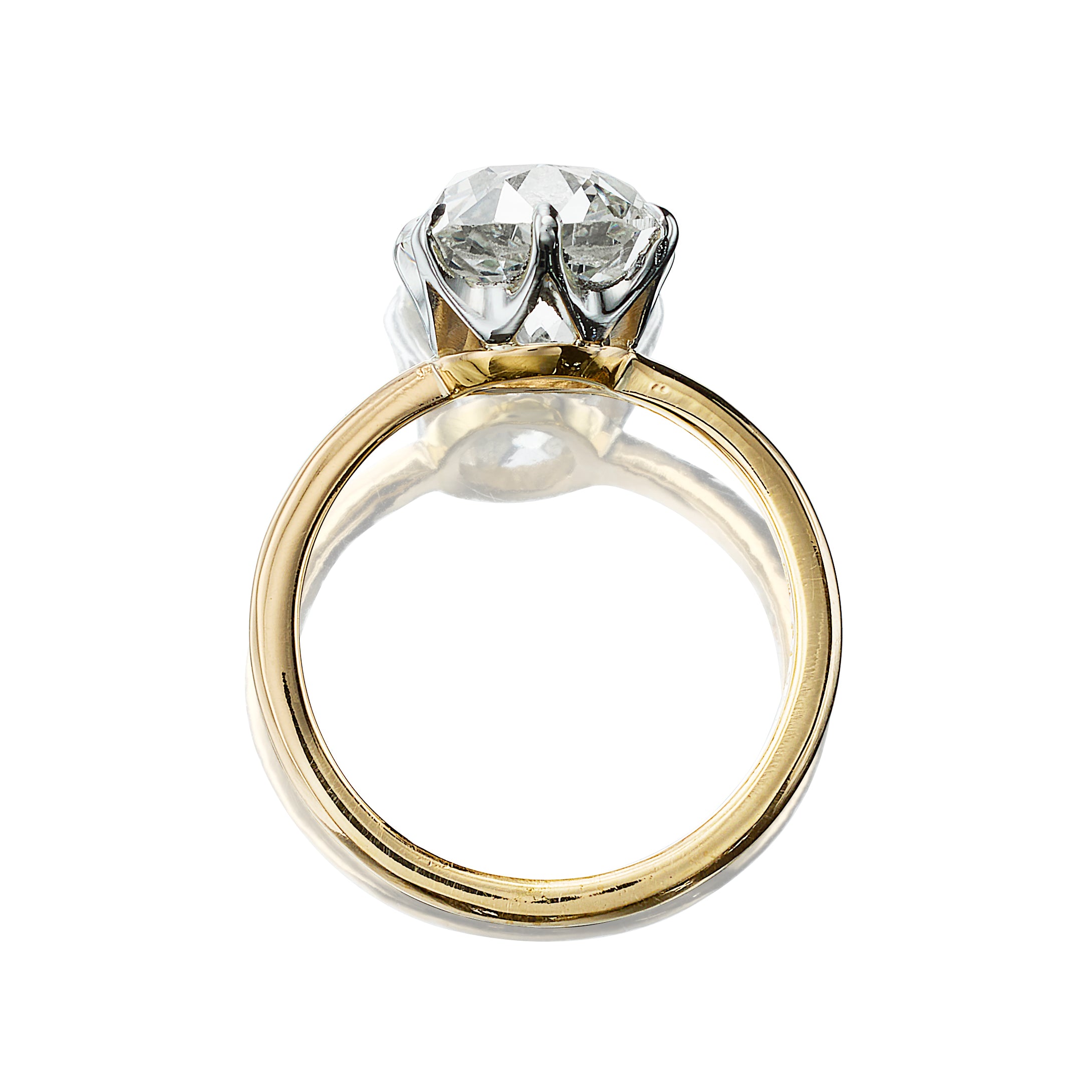 4-5 Carats vintage engagement ring