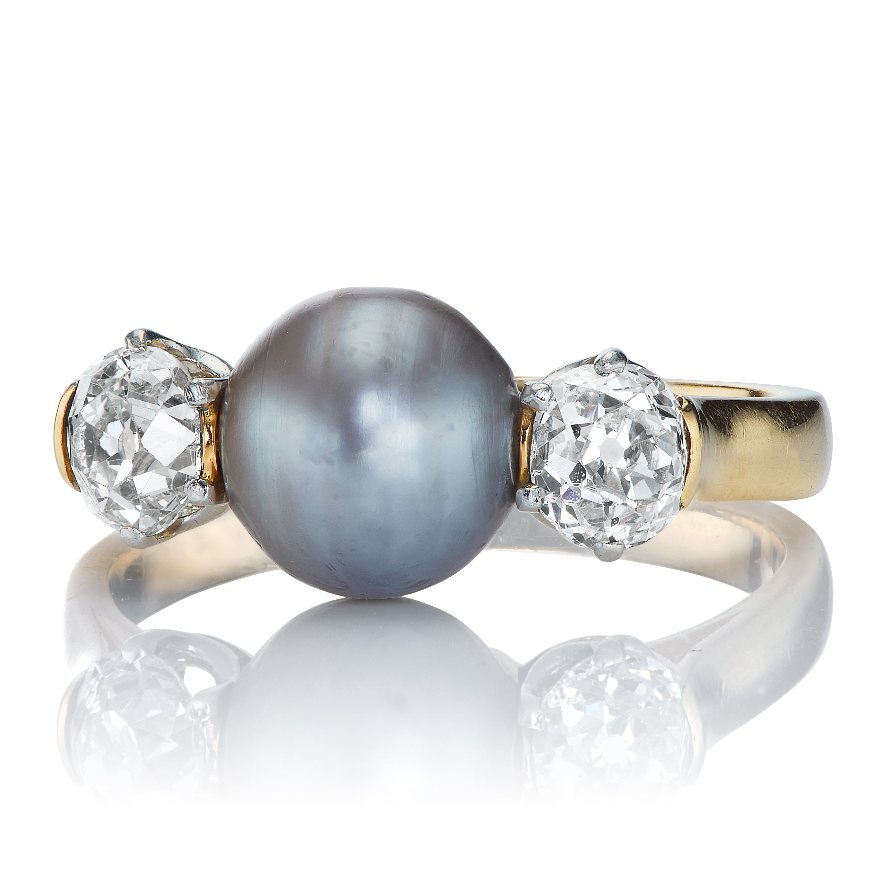 ANTIQUE diamond with gemstone