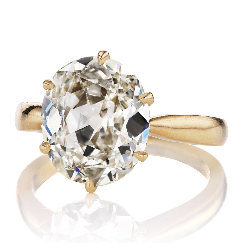 3.97ct Oval Cut Diamond diamond