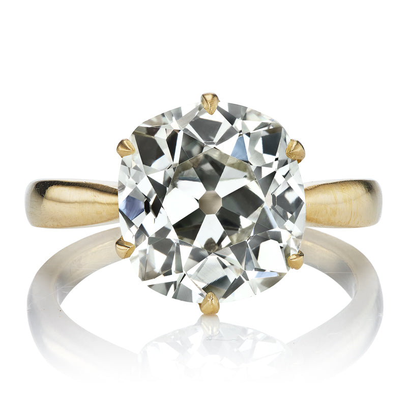 Spready Old Mine Cut 6 Prong Solitaire