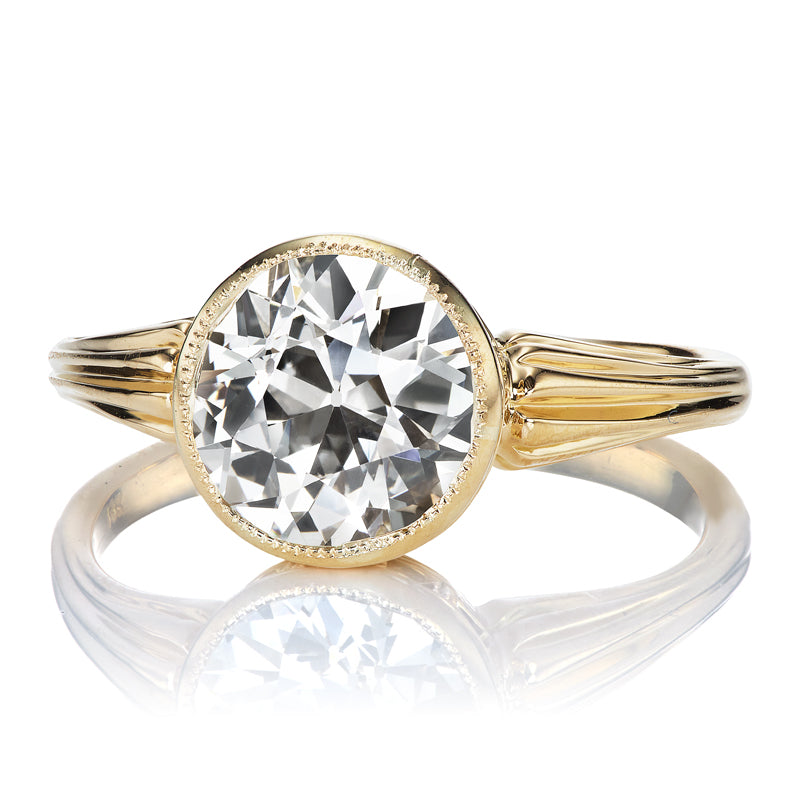 2.08ct Old European Cut Diamond diamond engagement ring