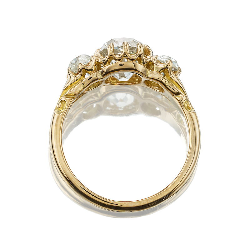 2-3 Carats vintage engagement ring