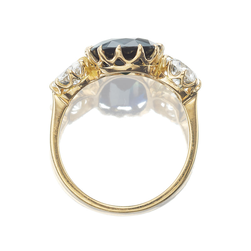 4-5 Carats gemstones vintage engagement ring