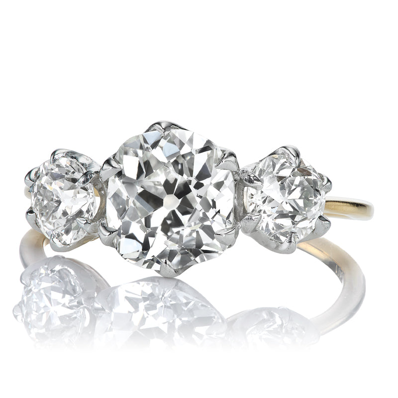 1.85ct old mine cut diamond diamond