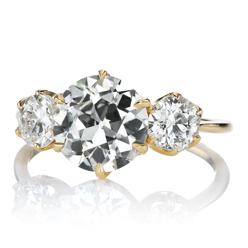 2.25ct Old European Cut Diamond diamond engagement ring