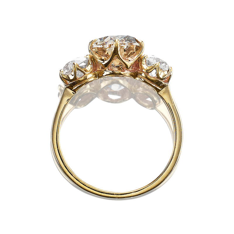 3-4 Carats vintage engagement ring