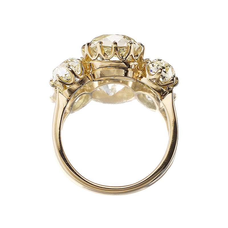 3-4 Carats vintage engagement ring