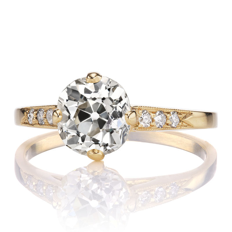 1.60ct old mine cut diamond diamond