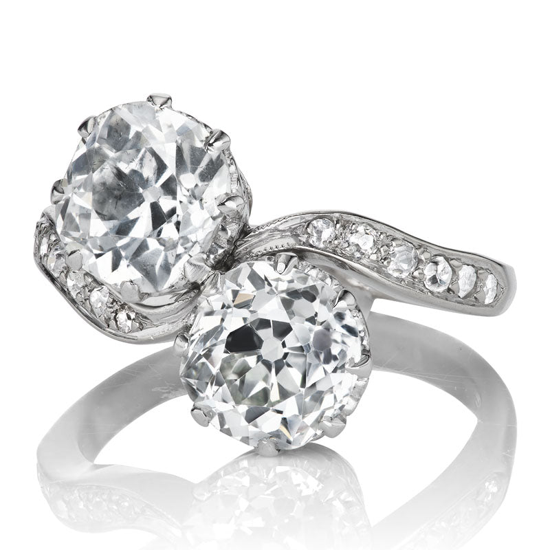 Antique Toi et Moi Ring diamond