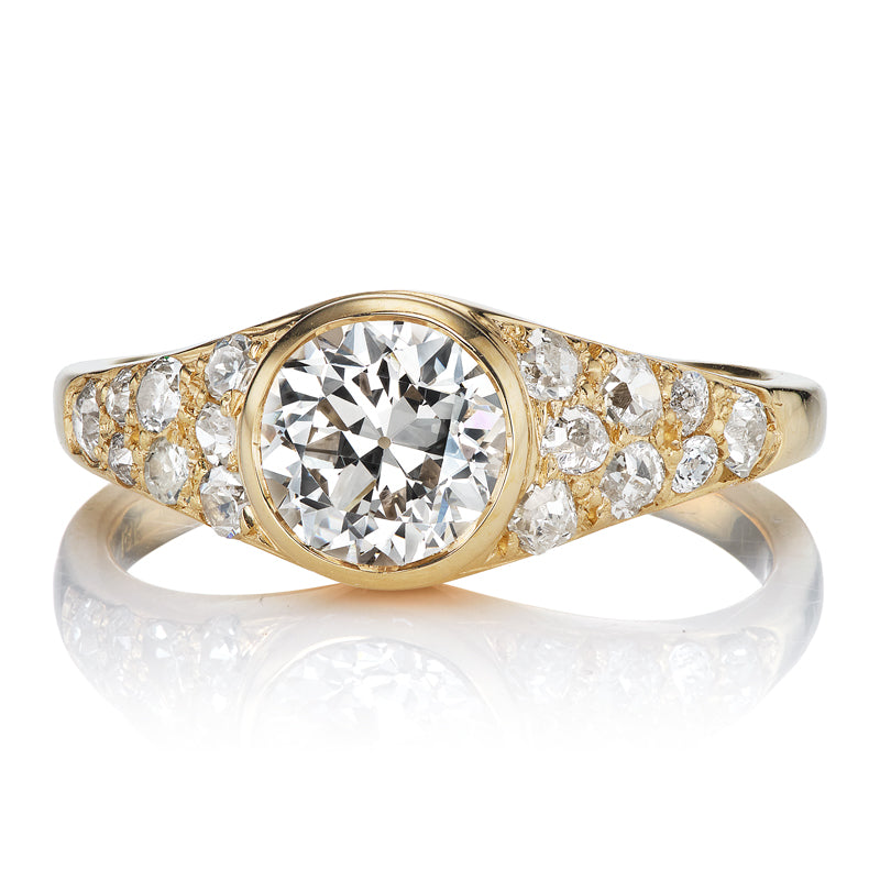 AB MADE diamond engagement ring