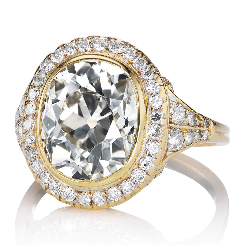 4.60ct Old Mine Cut Diamond diamond