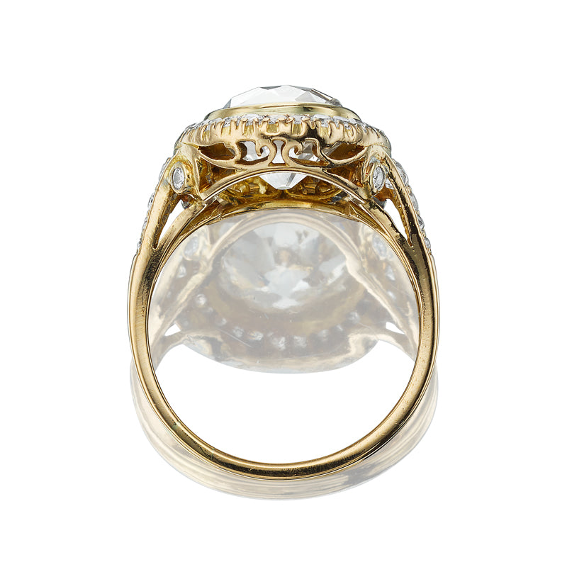 4-5 Carats vintage engagement ring