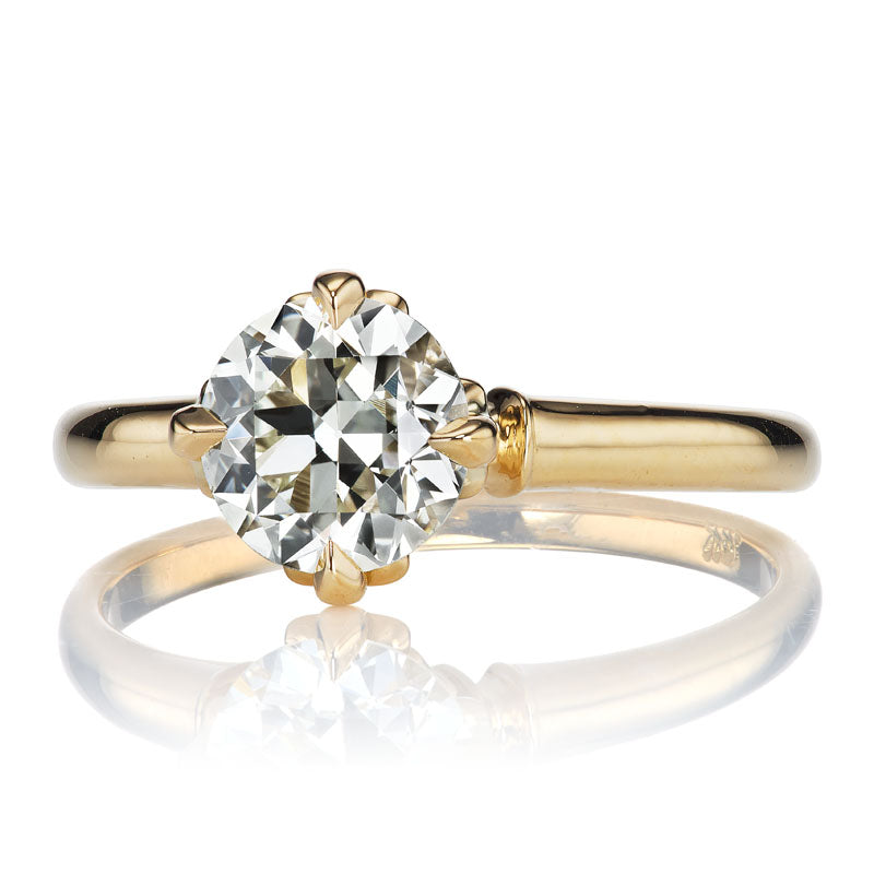 1.26 Transitional Cut Diamond diamond engagement ring