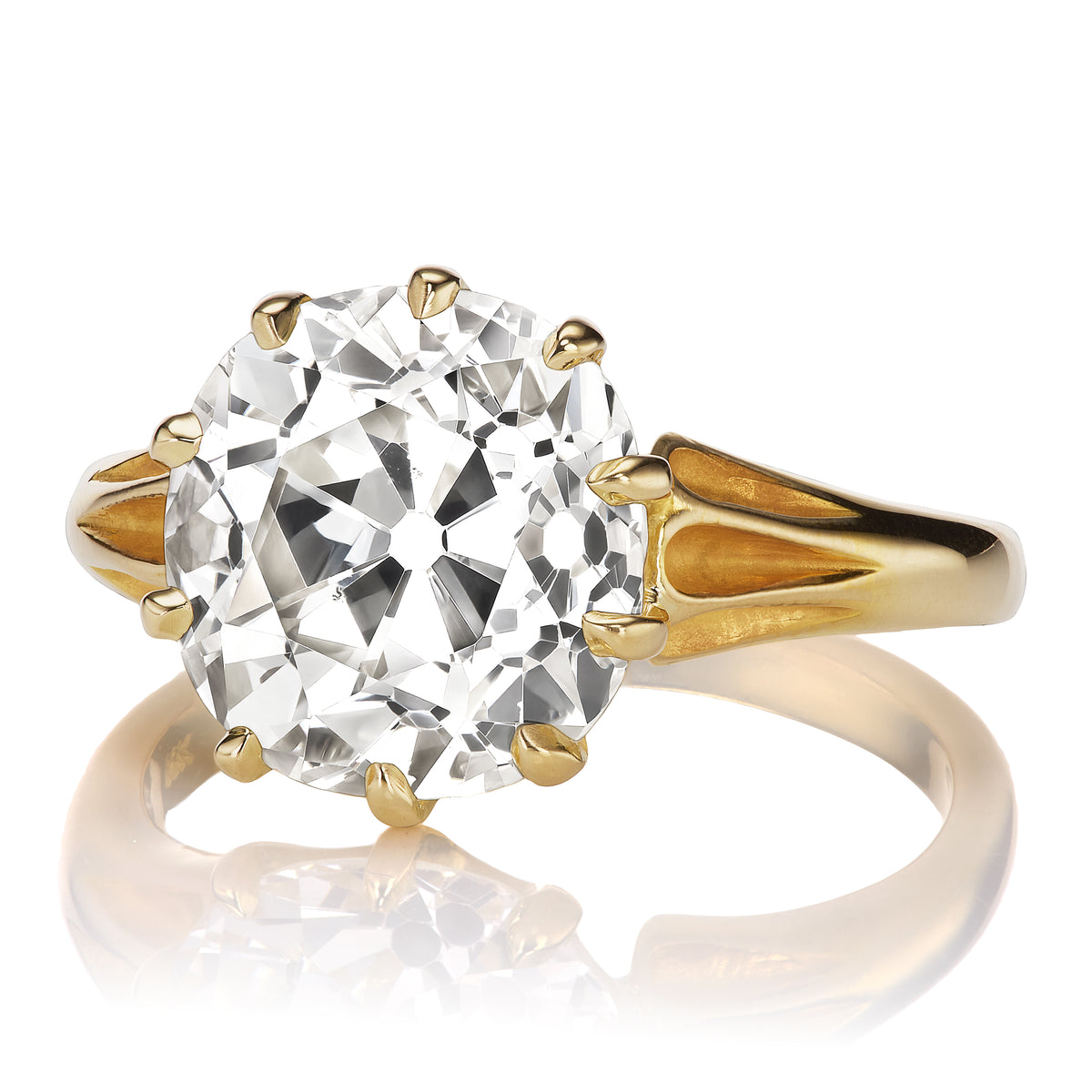5+ Carats vintage engagement ring