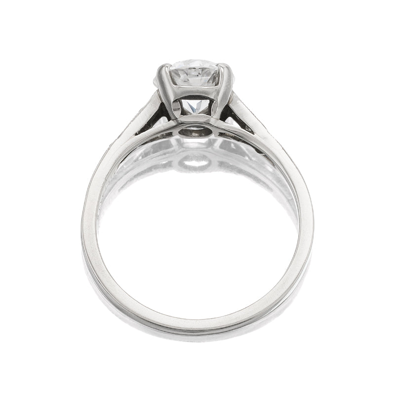 D-E-F color VS clarity diamond Engagement Rings