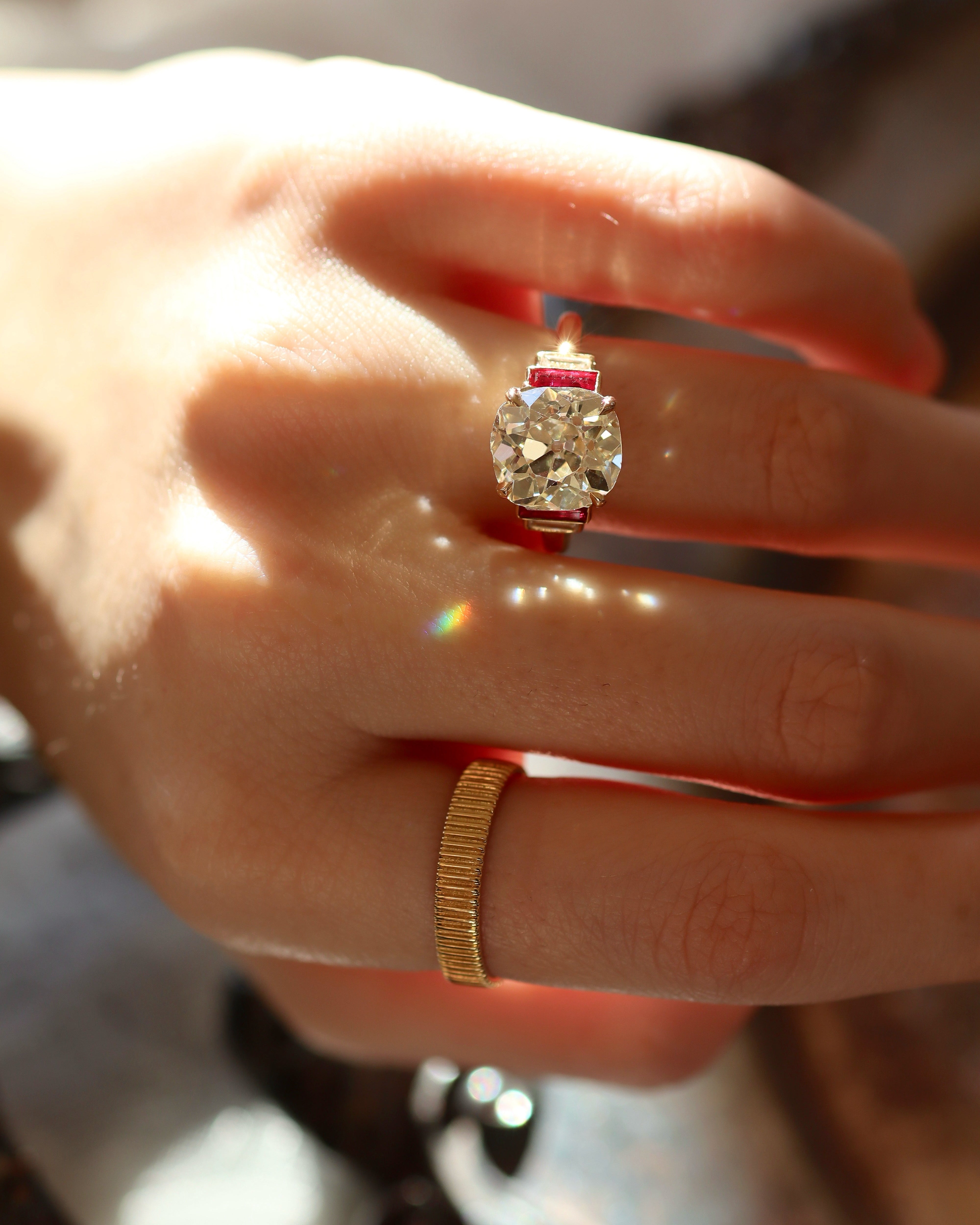 one-of-a-kind vintage Ringss by Andria Barbone