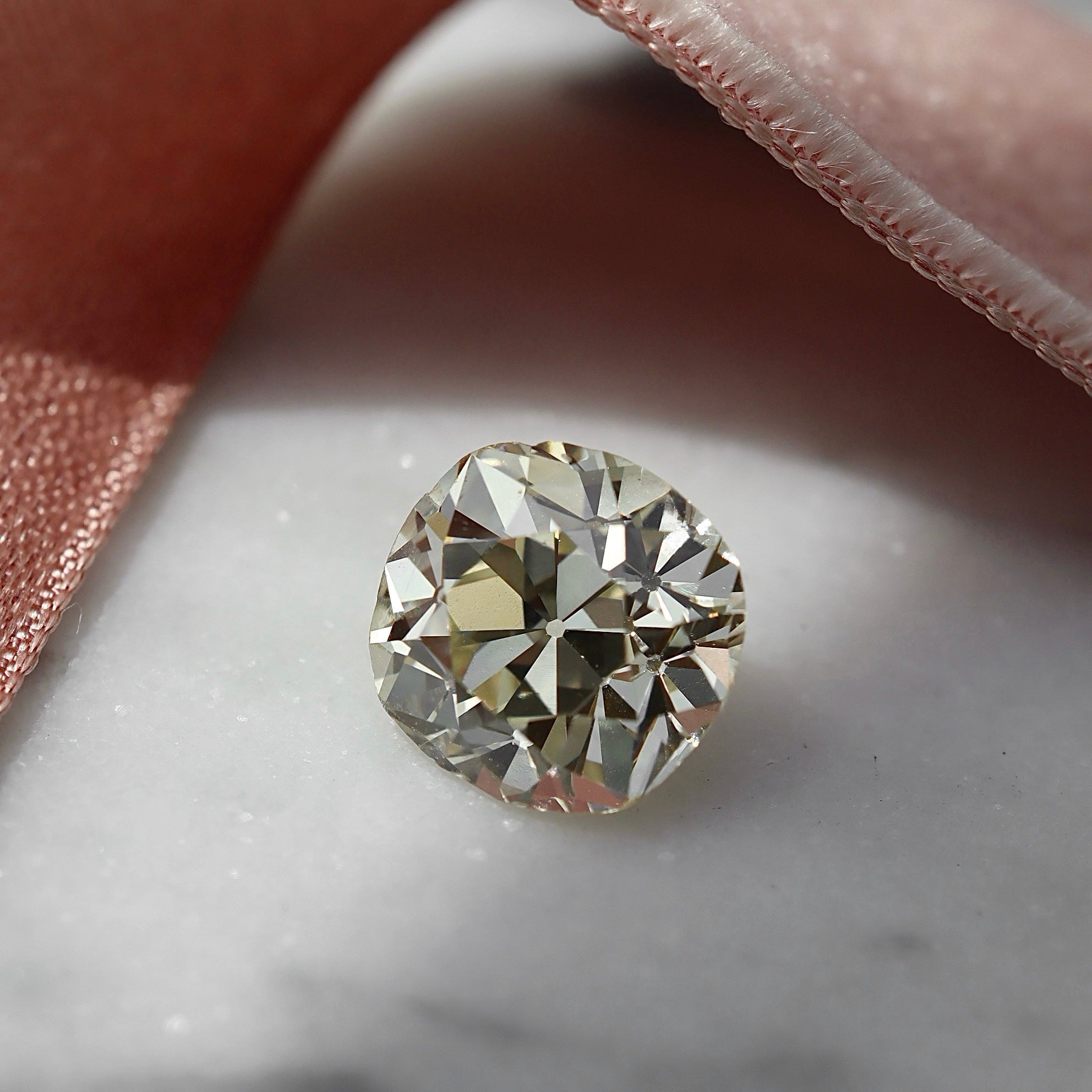 5 Carat True Antique Old Mine Cut Diamond