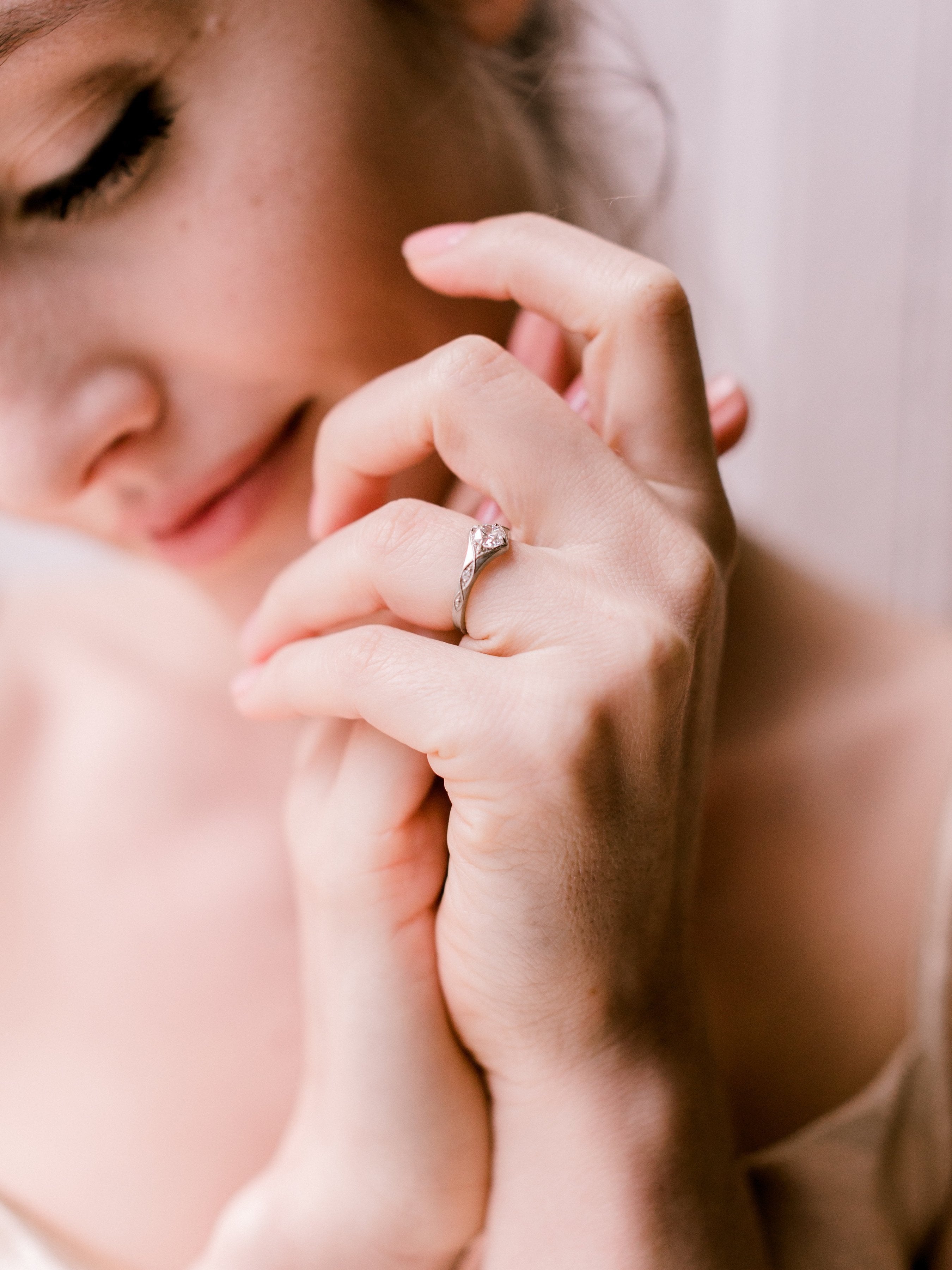 0.49ct old European cut diamond